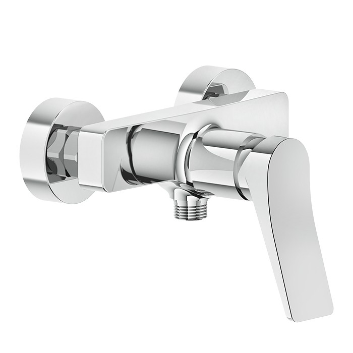 Смеситель для душа, настенный на 2 отв., Gessi Rilievo, хром арт. 59031#031