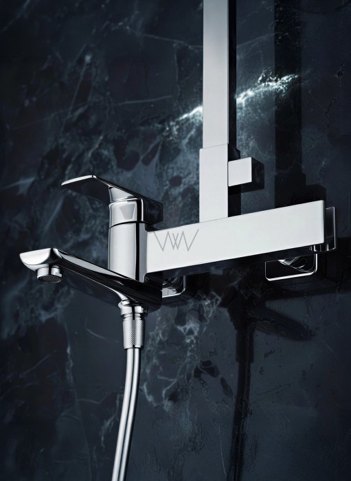 Душевая система, Wonzon & Woghand Edge, WW-88739003-CR цвет: хром