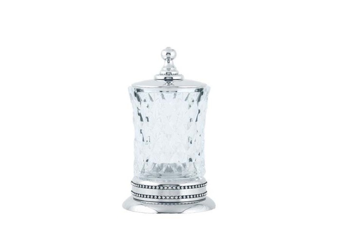 Настольный стакан для ватных дисков, Boheme 																																																					Royal cristal - 10444