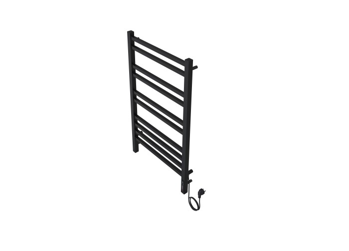 Полотенцесушитель водяной 500х900 Aquatek Альтаир, черный муар арт. AQ EL KP1090BL