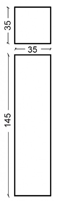 Пенал neo-art dark brown, Boheme Neoart - 834-DB