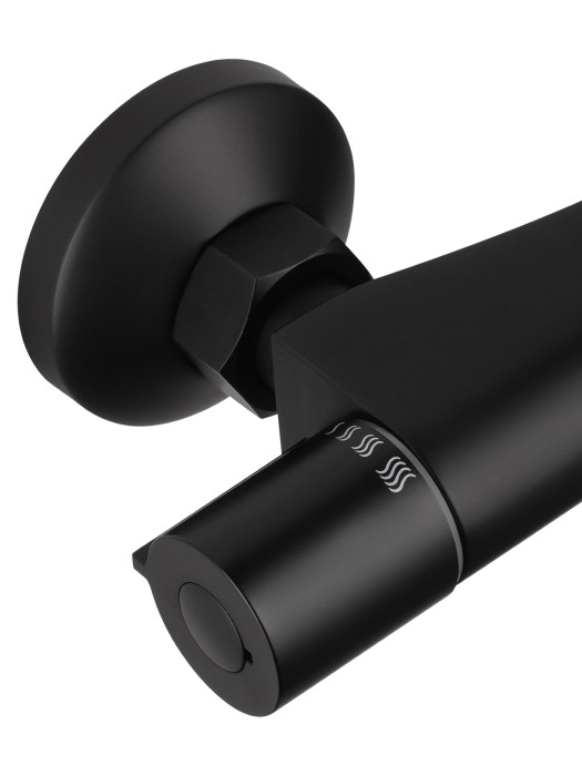 Смеситель для душа с термостатом, Wonzon & Woghand Inn, WW-B1005-A-MB цвет: черный