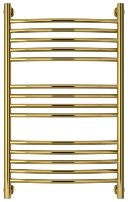 Сунержа Водяной полотенцесушитель 800x500, Богема+ выгнутая, 03-0221-8050 цвет: золото