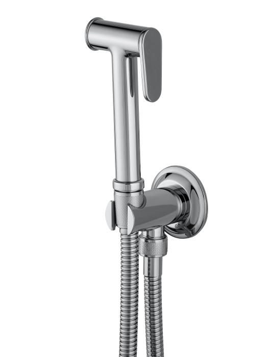 Смеситель с гигиеническим душем встраиваемый, Wonzon & Woghand Steam, WW-88849008-CR цвет: хром