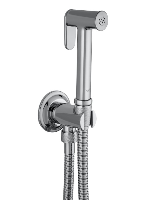 Смеситель с гигиеническим душем встраиваемый, Wonzon & Woghand Steam, WW-88849008-CR цвет: хром