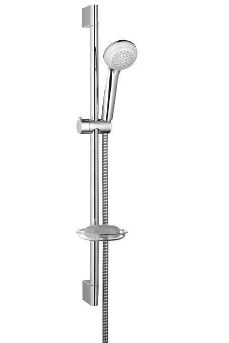 Душевой гарнитур Vario со штангой 65см и мыльницей Crometta 85 Hansgrohe, хром арт. 27764000