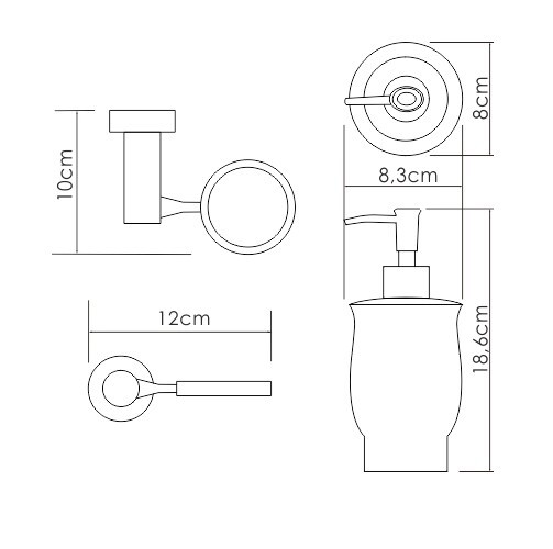 Дозатор для жидкого мыла WasserKRAFT арт. K-24299