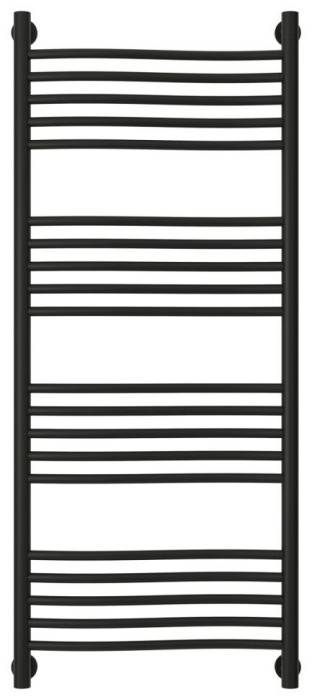 Сунержа Водяной полотенцесушитель 1200x500, Флюид+, 31-0222-1250 цвет: матовый чёрный