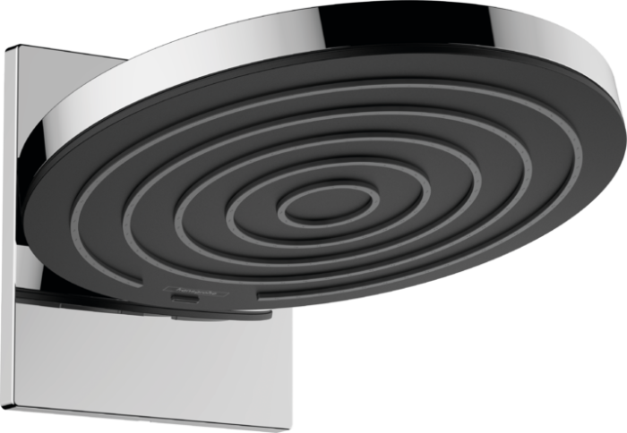 Верхний душ с настенным креплением скрытого монтажа Pulsify S Hansgrohe, хром арт. 24150000