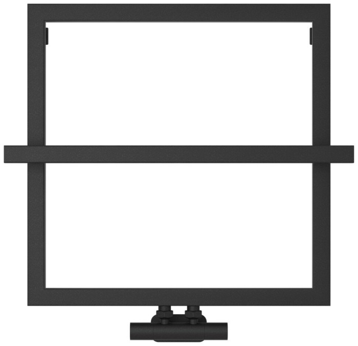 Сунержа Водяной полотенцесушитель 530x530, Штиль EU50+, 15-0256-5353 цвет: тёмный титан муар