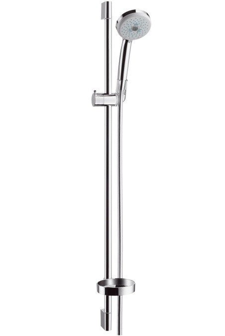 Душевой гарнитур Multi со штангой 90см и мыльницей Croma 100 Hansgrohe, хром арт. 27774000