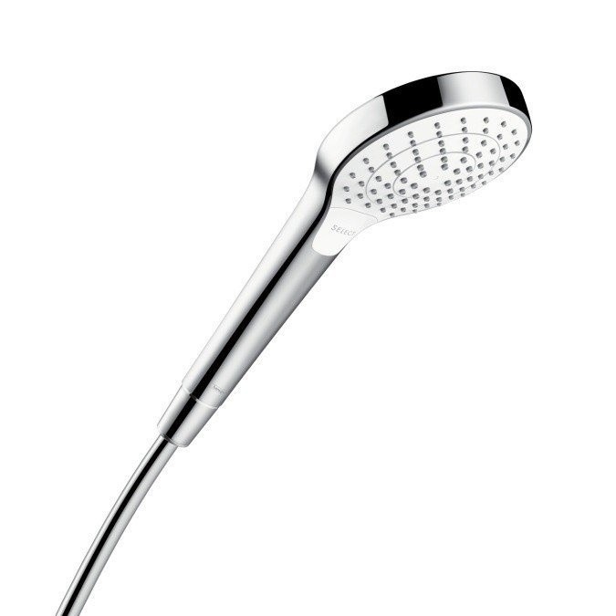 Ручной душ Vario Croma Select S Hansgrohe, белый, хром арт. 26802400