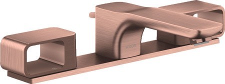 Смеситель для раковины Urquiola Axor, шлифованное красное золото арт. 11041310