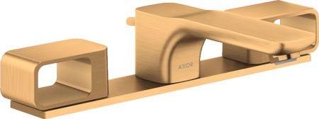 Смеситель для раковины Urquiola Axor, золото, шлифованное золото арт. 11041250