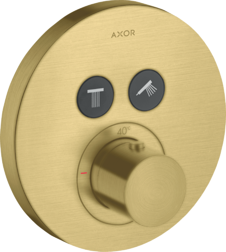 Термостат для душа ShowerSelect Axor, шлифованная медь арт. 36723950