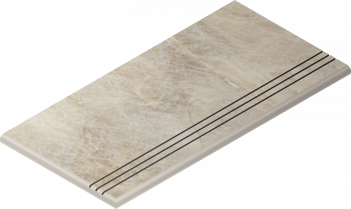 Ступень уайт закругленная грип левая 30x60 Italon Манетик X2 арт. 620040000024