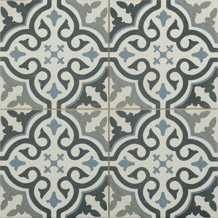 Плитка brianna marina blue pre-cut 45x45 Etili Seramic Patchwork арт. ETI0031