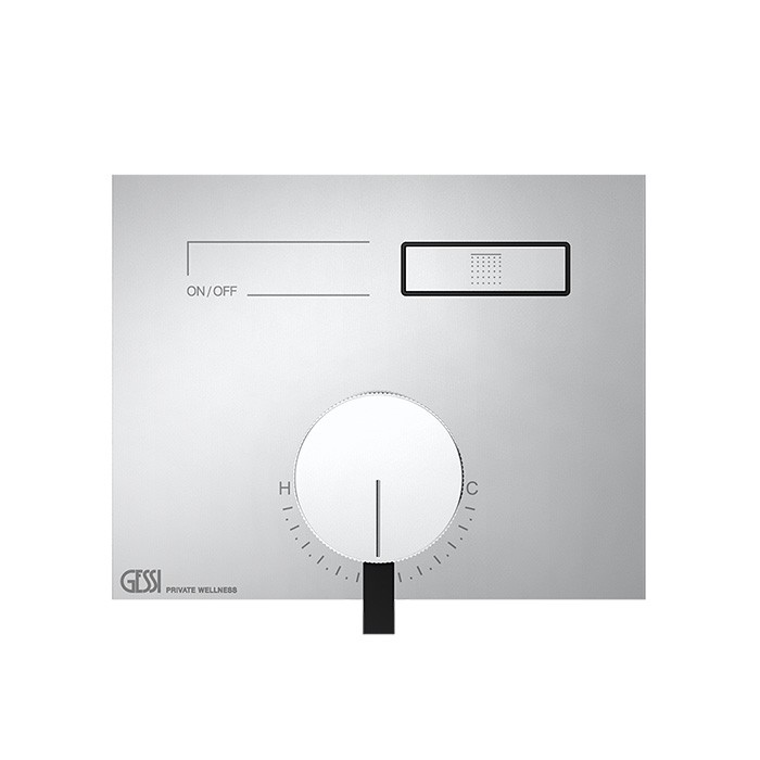 Смеситель для душа, с включением 1 источника, Gessi Hi Fi, хром арт. 63061#031