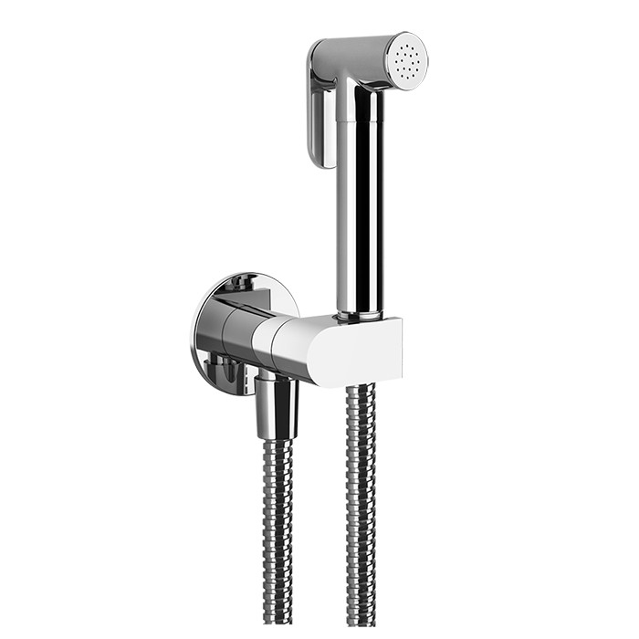Гигиенический душ, шланг 125см., Gessi Origini, хром арт. 45126#031