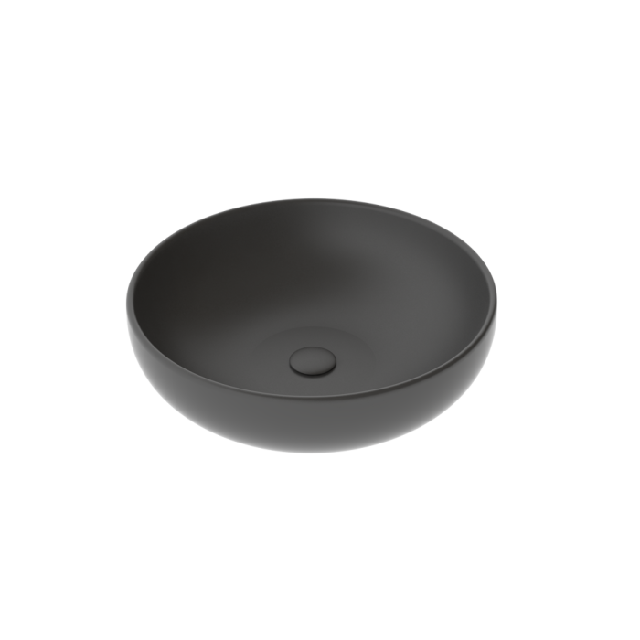 Раковина накладная 45 см пепел матовый, GSG Ceramic Design Easy, EALAVRO45021