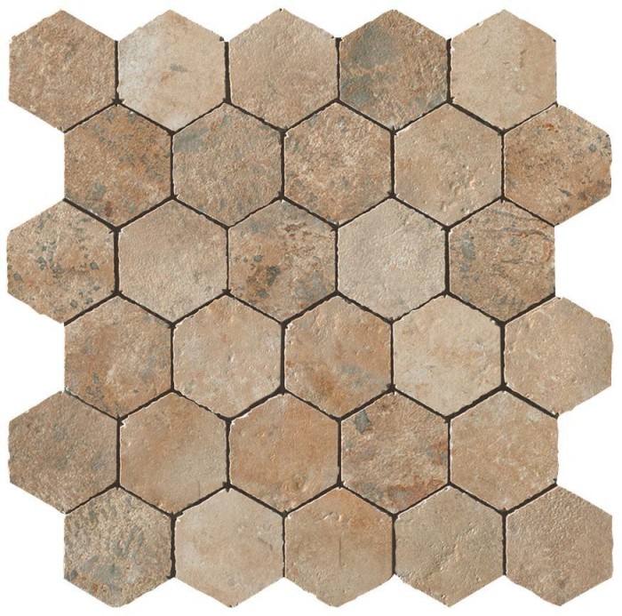 Плитка beige honeycomb tumbled ATLAS CONCORDE italy Aix арт. A0UB