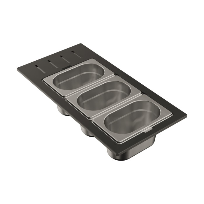 Контейнер Omoikiri DC-02-3-IN, 4999078 цвет: нержавеющая сталь