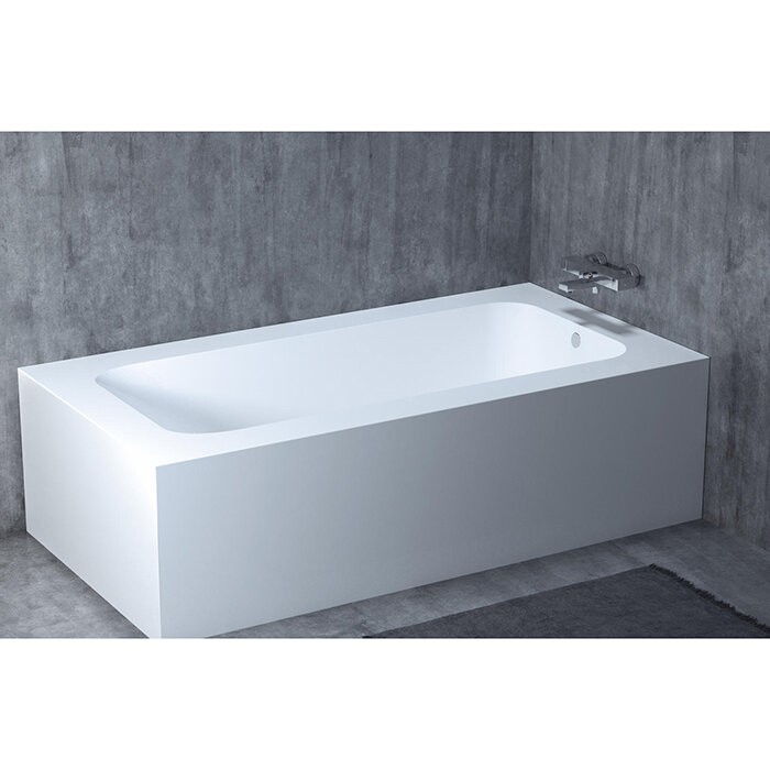 Ванна встраиваемая 190x100, глянцевая, Salini ORLANDA KIT PLUS арт. 102114GRF