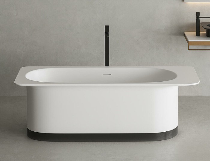 Ванна отдельностоящая 180x82, матовая, Salini NINFEA 180x82RAL арт. 102721MRF