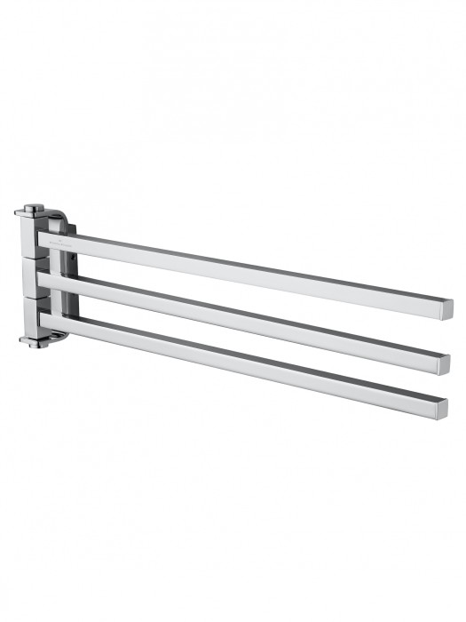 Полотенцедержатель поворотный, Wonzon &amp; Woghand Lotte, WW-8341 цвет: хром