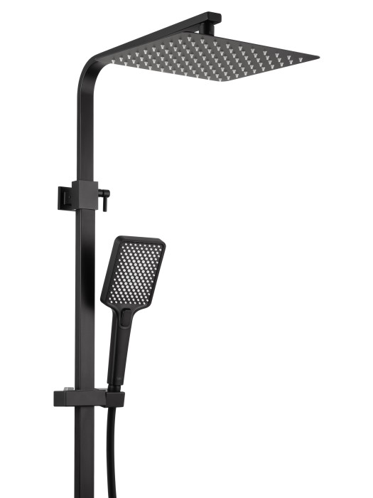 Душевая система, Wonzon & Woghand Edge, WW-88739003-MB цвет: черный