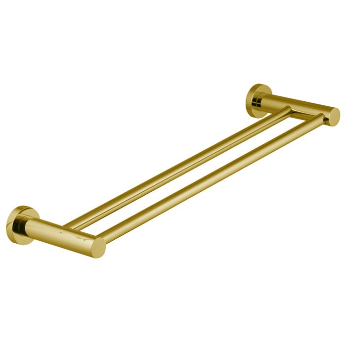 Fima Carlo Frattini Полотенцедержатель 40см., двойной, подвесной, Accessori, F6001/60OR цвет: золото