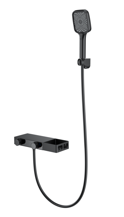 Смеситель для ванны с душем, Wonzon &amp; Woghand, WW-B2551-MB цвет: черный