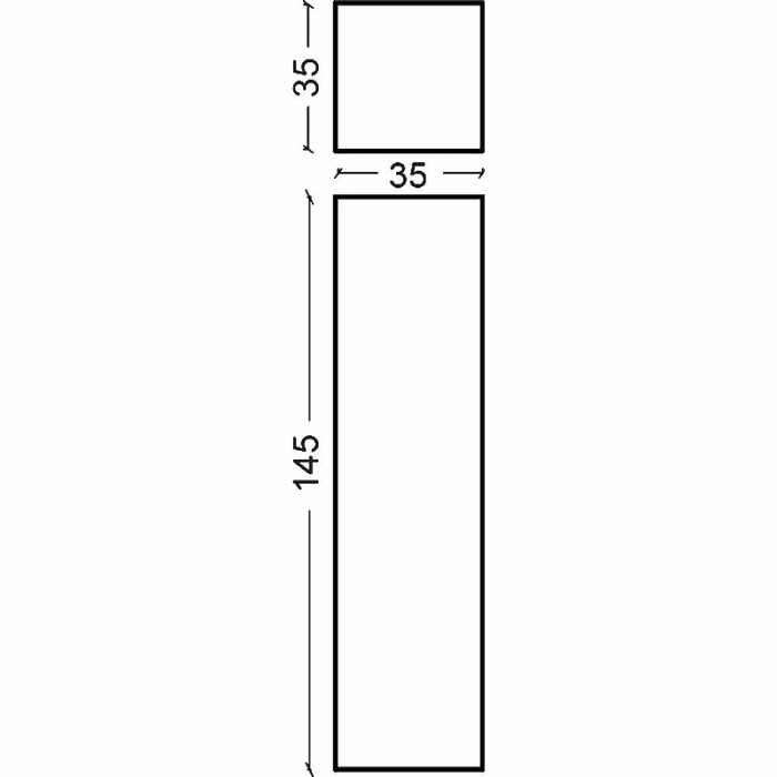 Пенал neo-art white, Boheme Neoart - 834-WH