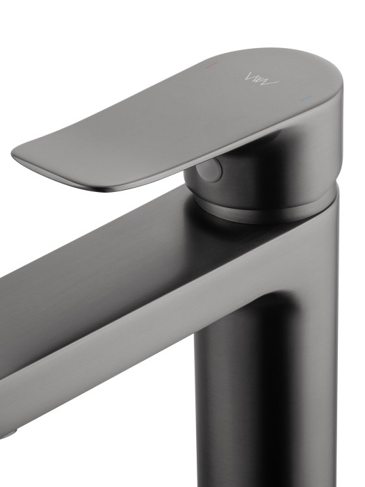 Смеситель для раковины, Wonzon & Woghand, WW-A40222-BGG цвет: графит