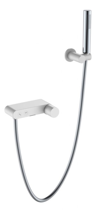 Смеситель для ванны white diamond chrome, Boheme Stick - 123-WCR