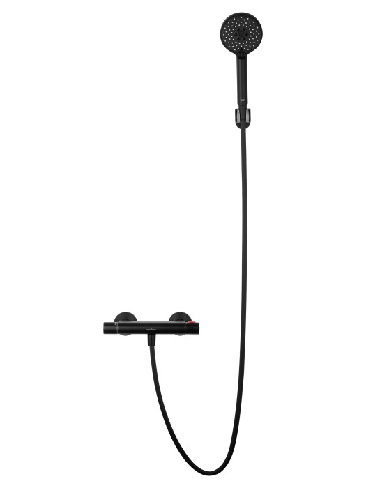 Смеситель для душа с термостатом, Wonzon & Woghand Inn, WW-B2005-A-MB цвет: черный