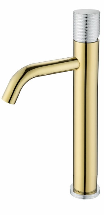 Смеситель для раковины, золото, Stick Boheme 122-GCR.2