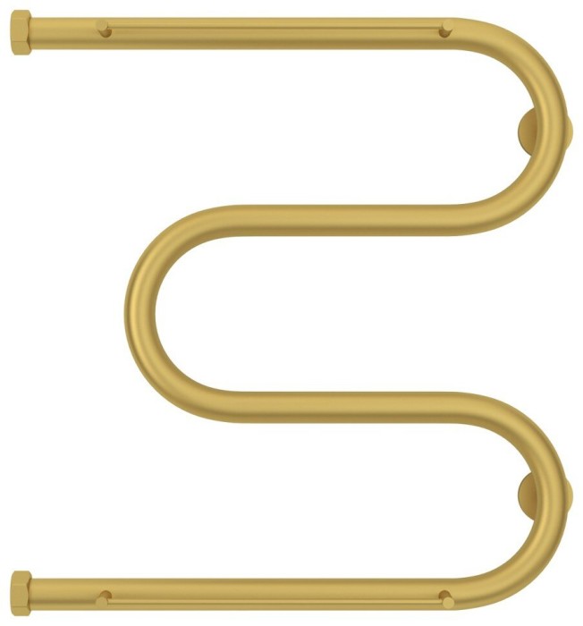 Сунержа Водяной полотенцесушитель 500x500, М-образный, 032-0008-5050 цвет: матовое золото