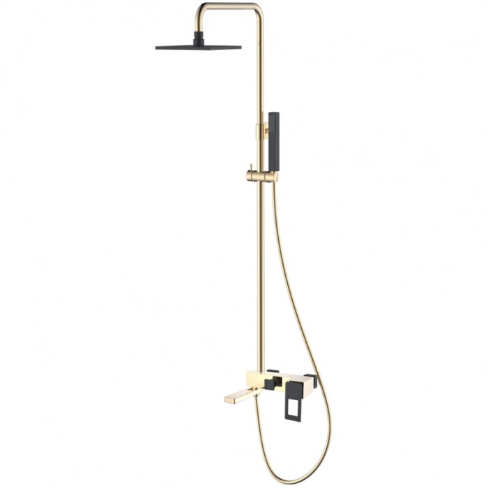 Стойка для душа GoldBlack Q Boheme 148-GB