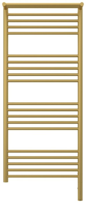 Сунержа Электрический полотенцесушитель 1200x500, Богема 3.0 с 1 полкой, 032-5807-1250 цвет: матовое золото