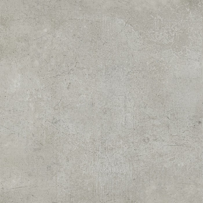 Плитка 2013 серый матовый 60х60 KERRANOVA Fabrika арт. K-2013/MR/600x600x9