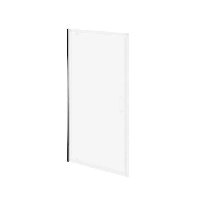 Душевой профиль для распашной двери 195, Vetro Kerama Marazzi, хром - VE.PRO.195.PD.CR