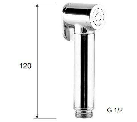 Гигиенический душ бронза глянцевый, Remer, 332OWVO