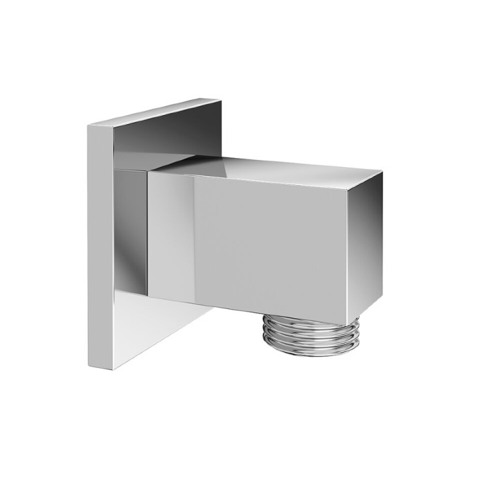 Вывод для воды квадратный, Fioretto Kerama Marazzi, хром - AC50CR503PQKM