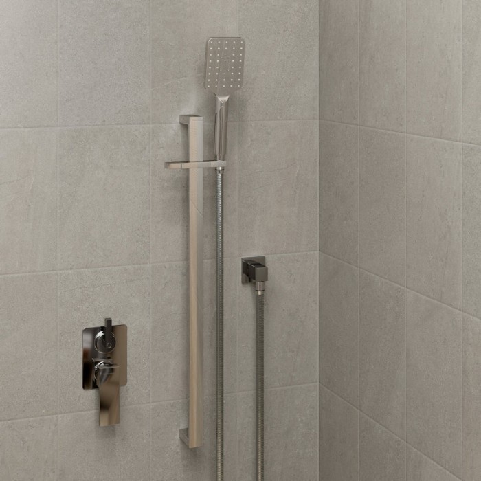 Вывод для воды квадратный, Fioretto Kerama Marazzi, хром - AC50CR503PQKM