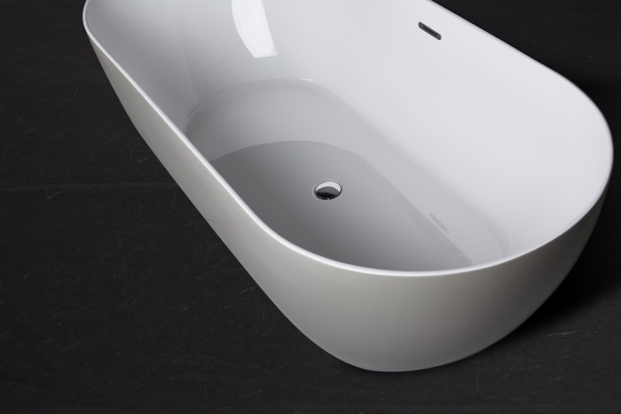 Ванна Techfusion System, отдельностоящая, 170х80 см, Forma aquae Fine, белый глянцевый арт. VSFI17080