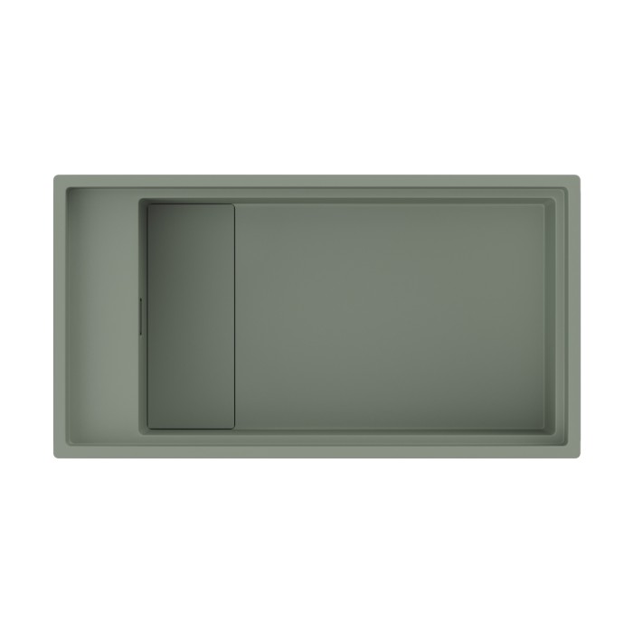 Кухонная мойка Omoikiri Kinaru Pro 86-U, цвет I-WG Artceramic, цвет wind green арт. 4993202