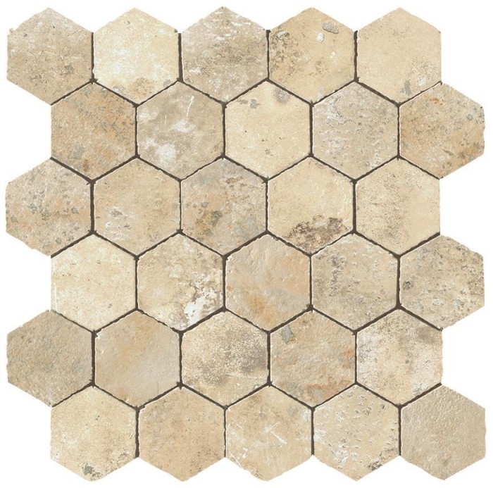 Плитка honeycomb tumbled ATLAS CONCORDE italy Aix арт. A0UA
