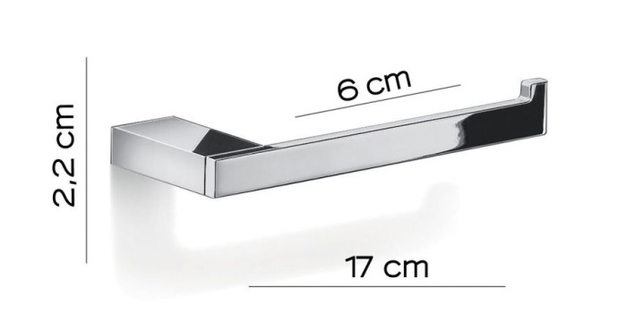 Бумагодержатель Lanzarote Gedy, A324(13) цвет: хром