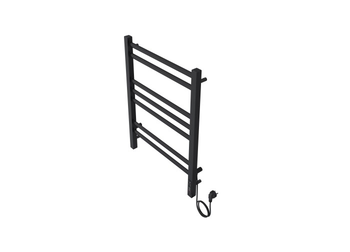 Полотенцесушитель водяной 500х700 Aquatek Поларис, черный муар арт. AQ EL KO0770BL